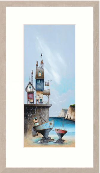 tugs i framed print by artist gary walton