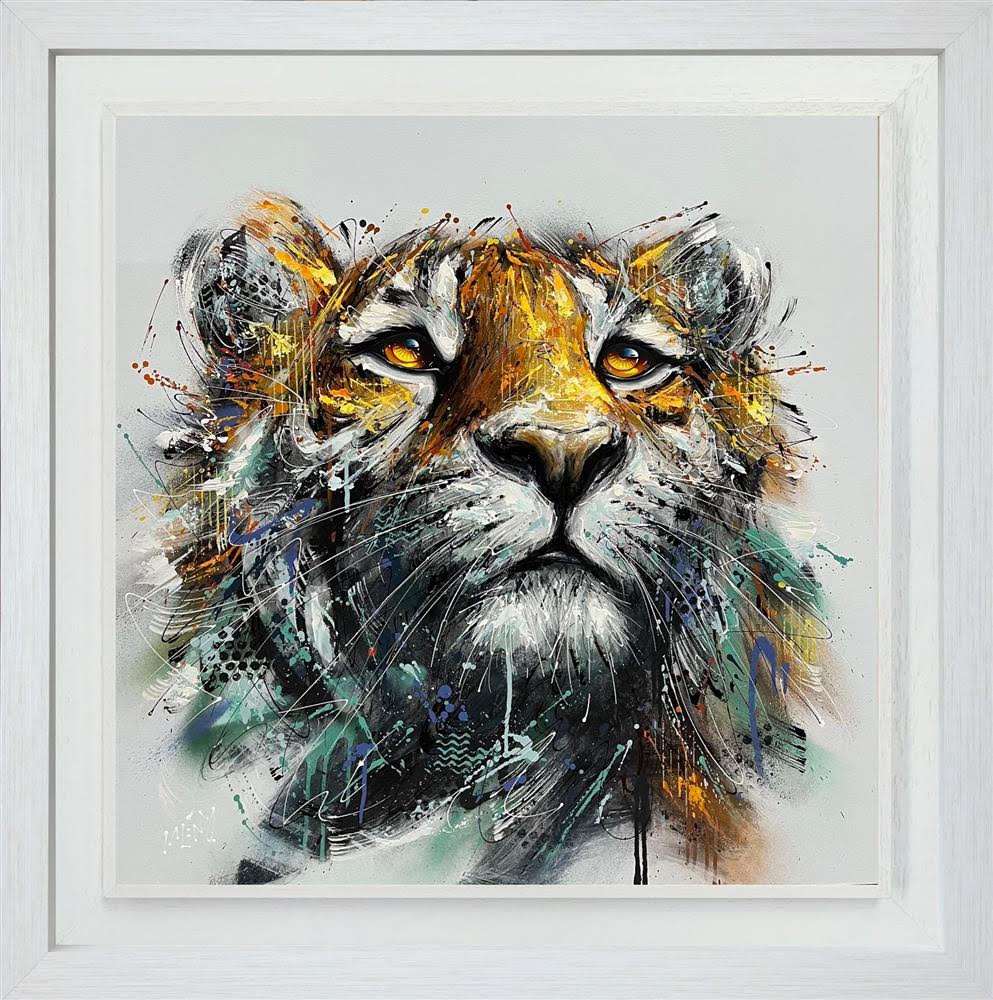 tyro framed original by artist joe galindo