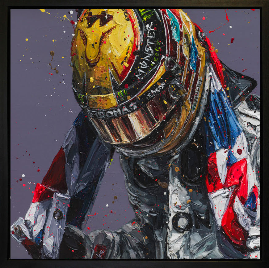 union lewis iii wall of champions framed print by artist paul oz