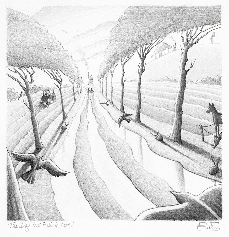 The Day We Fell In Love Sketch