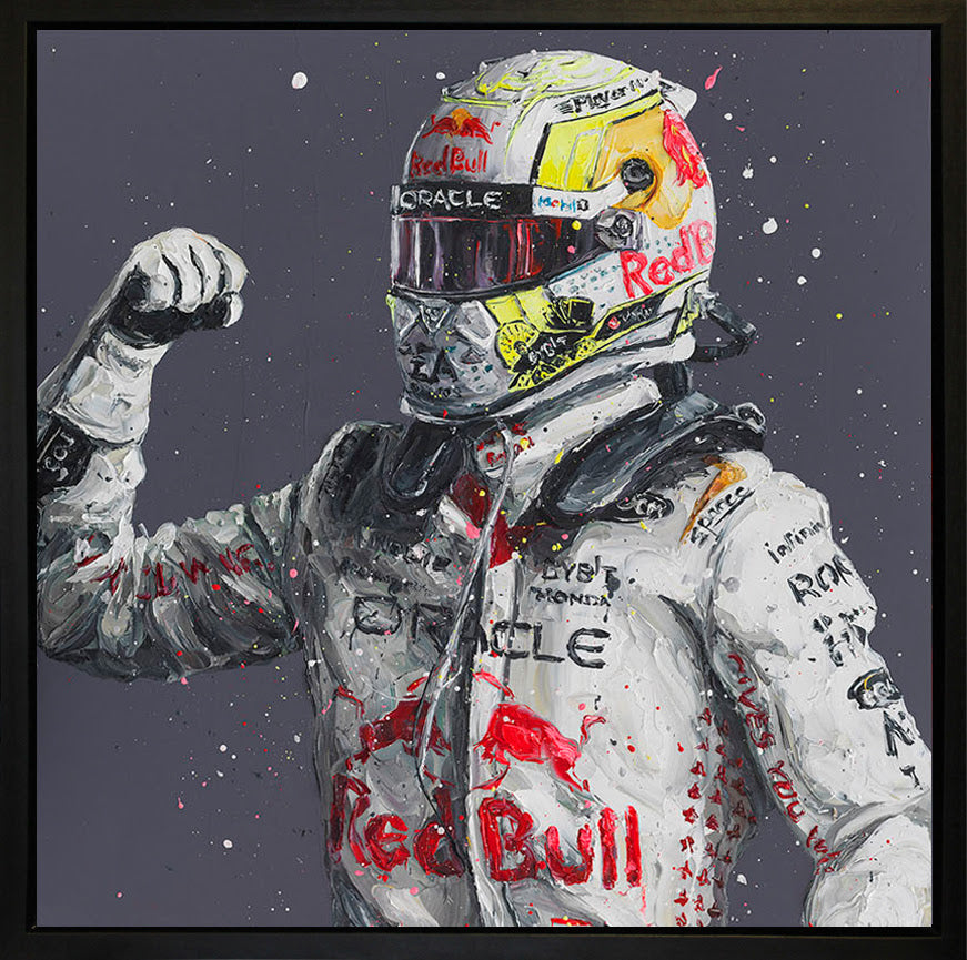 viva las vegas wall of champions framed print by artist paul oz