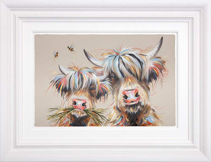 warm hooves war hearts framed print by artist ashley saunders