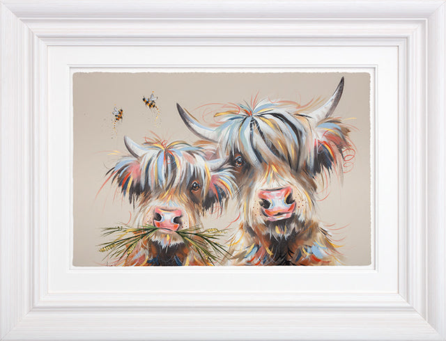 warm hooves war hearts framed print by artist ashley saunders