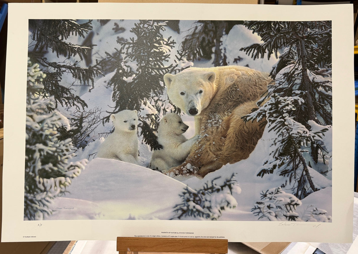 warmth of nature artist proof print by steven townsend