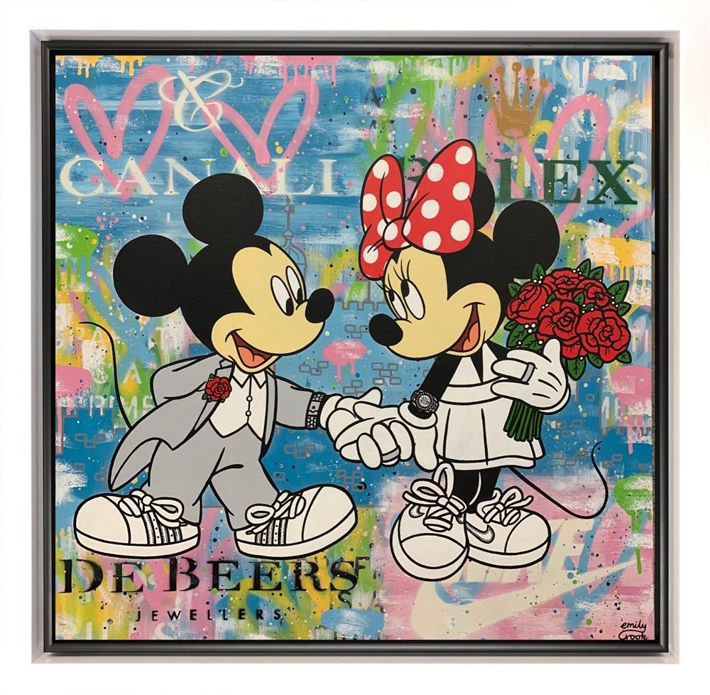 wedding memories framed original by artist emily crook