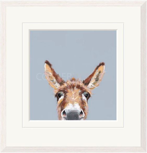 well hello there framed print by artist nicky litchfield