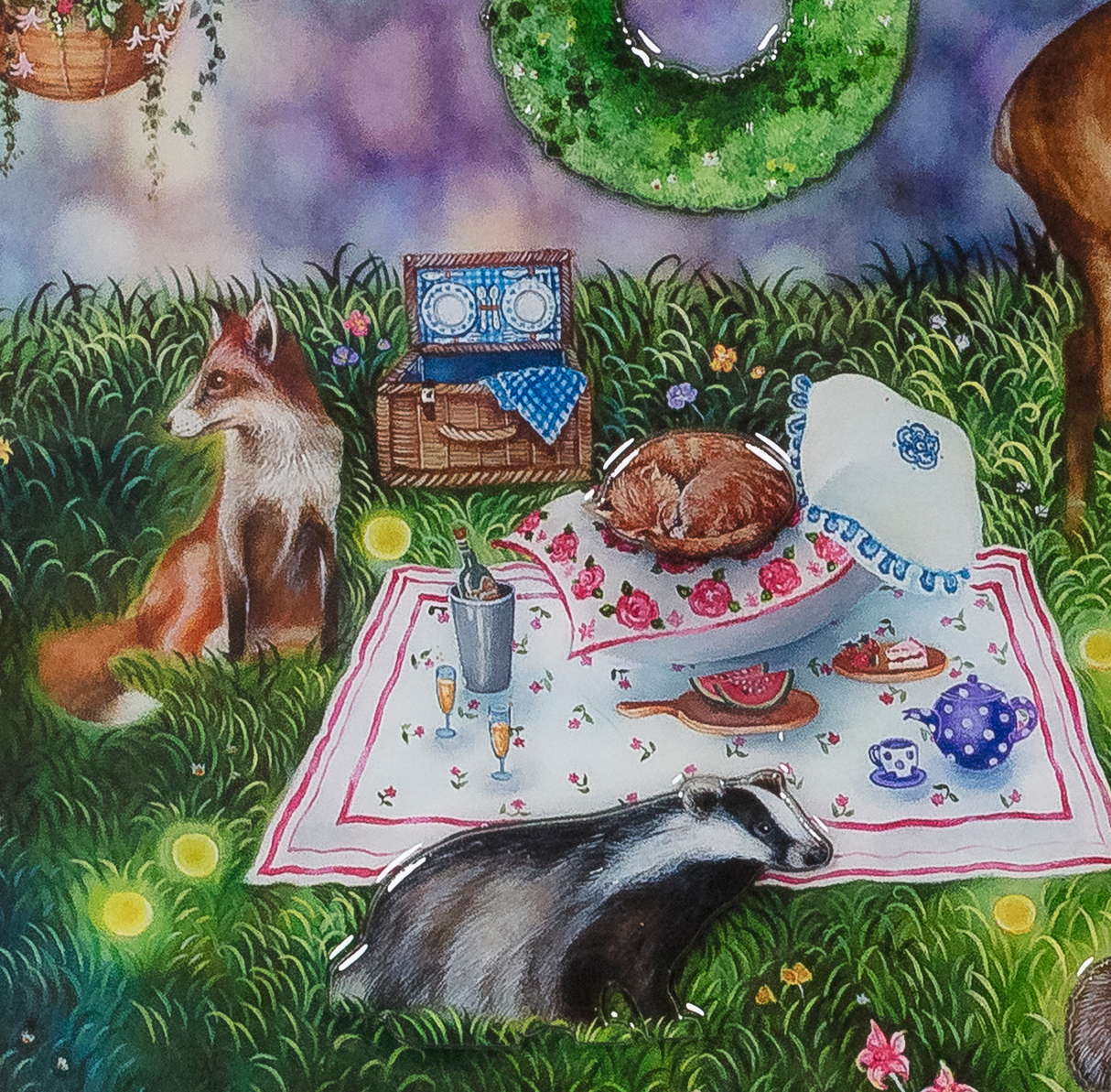 what alice found there detail 2 by artist kerry dalrington