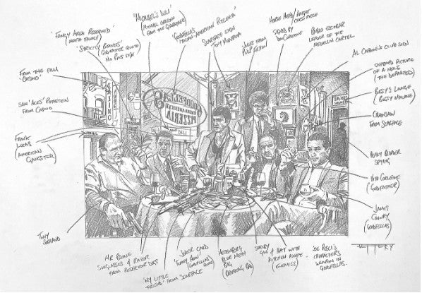 who ordered the cannaoli sketch by ben jeffery