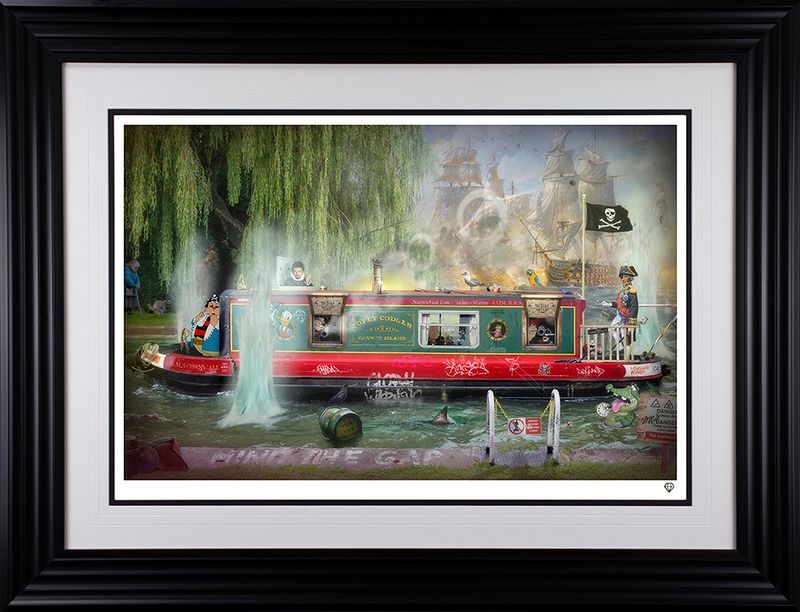 wind in the willows framed print by artist jj adams