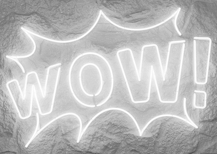 wow framed print by artist courty