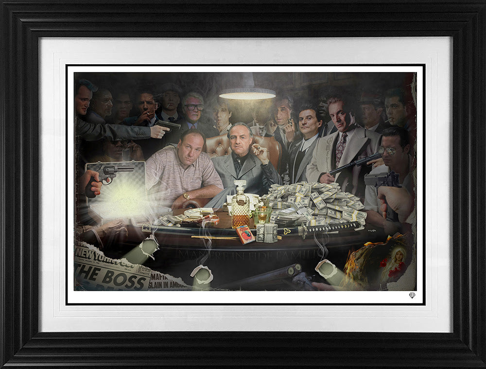 youve been called for framed in black by artist jj adams