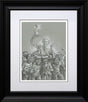 60 years of hurt sketch print framed by artist craig davison