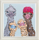 shampoo shenanigans framed original by artist amy louise