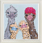shampoo shenanigans framed original by artist amy louise