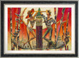 Silent Gondaliers framed print by artist andrei protsouk