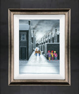 after three framed canvas print by artist leigh lambert