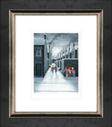 after three framed paper print by artist leigh lambert