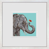 always remembered framed print by artist amy louise