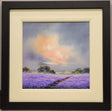 amethyst meadow framed original by artist allan morgan