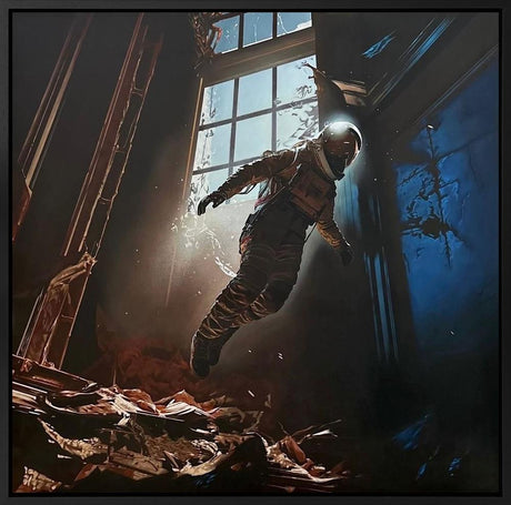 apoc sector 32 framed print by artist jimmy law