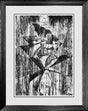 avenue of the hearts sketch framed print by artist andrei protsouk