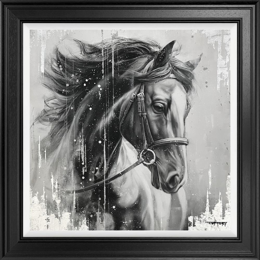 black knight framed print by artist ben jeffery