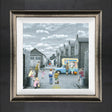 break for a flake framed canvas print by artist leigh lambert
