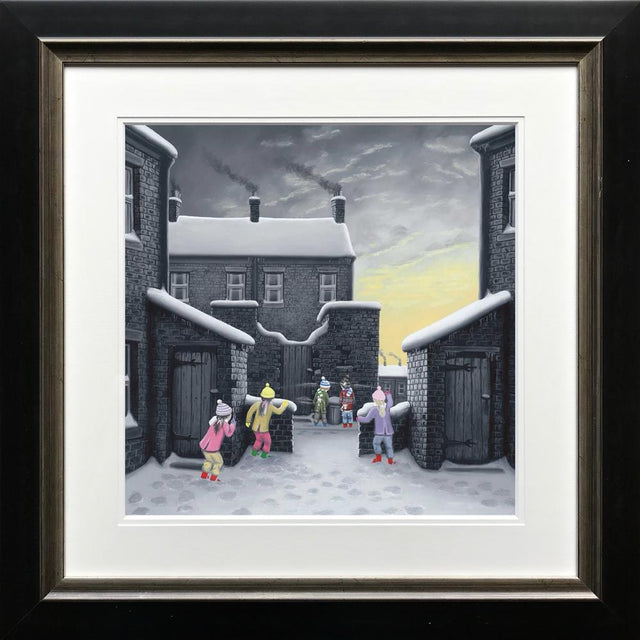 bullseye framed paper print by artist leigh lambert