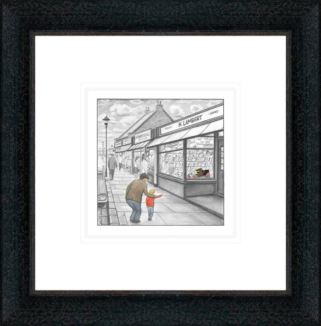 can we buy it sketch framed print by artist leigh lambert