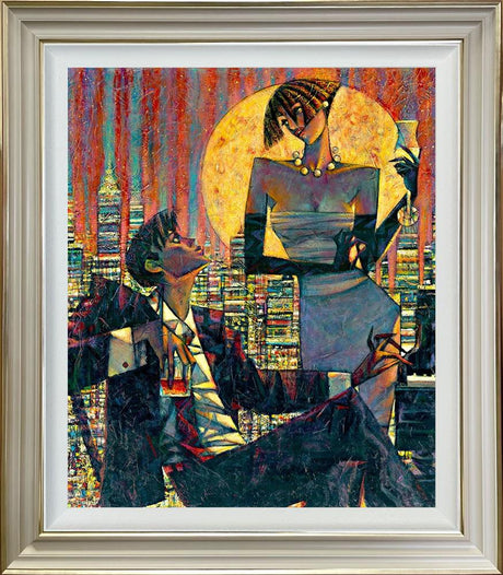 city sonata framed print by artist andrei protsouk