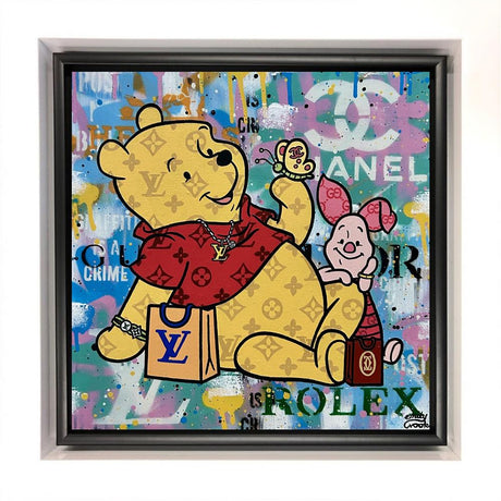 life is better with friends like you original framed by artist emily crook