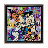 youre all i need framed original by artist emily crook