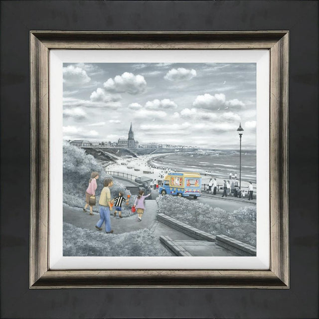 first things first canvas framed print by artist leigh lambert