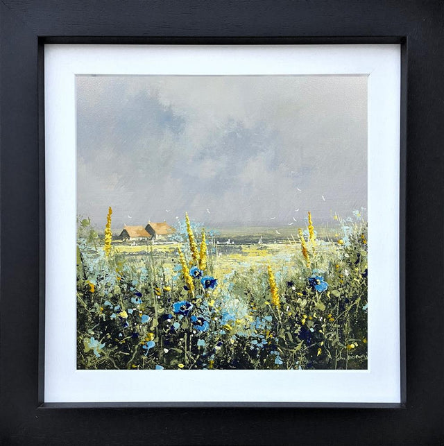 follow the valley framed original by artist john horsewell