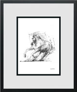 fredom miniature framed print by artist scott tetlow