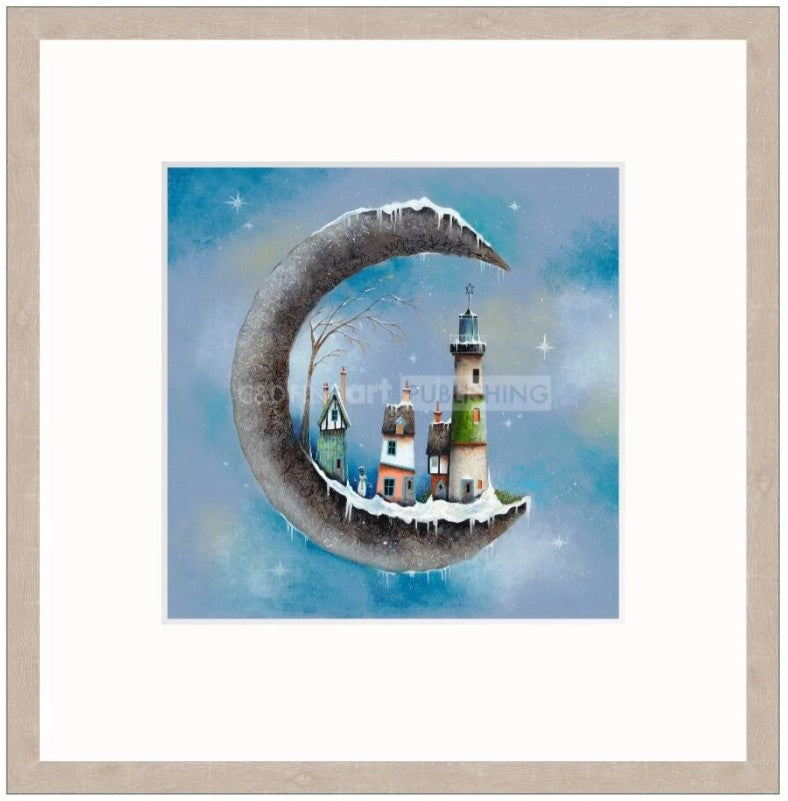 frosty morning framed print by artist gary walton