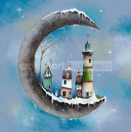 frosty morning mounted print by artist gary walton