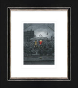 give us a wave dad framed paper print by artist leigh lambert