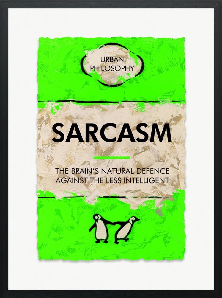 against the less intelligent framed print by artist hue folk