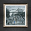 here goes son framed canvas print by artist leigh lambert