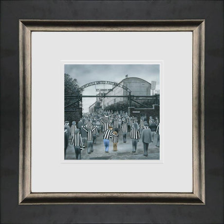 here goes son framed paper print by artist leigh lambert