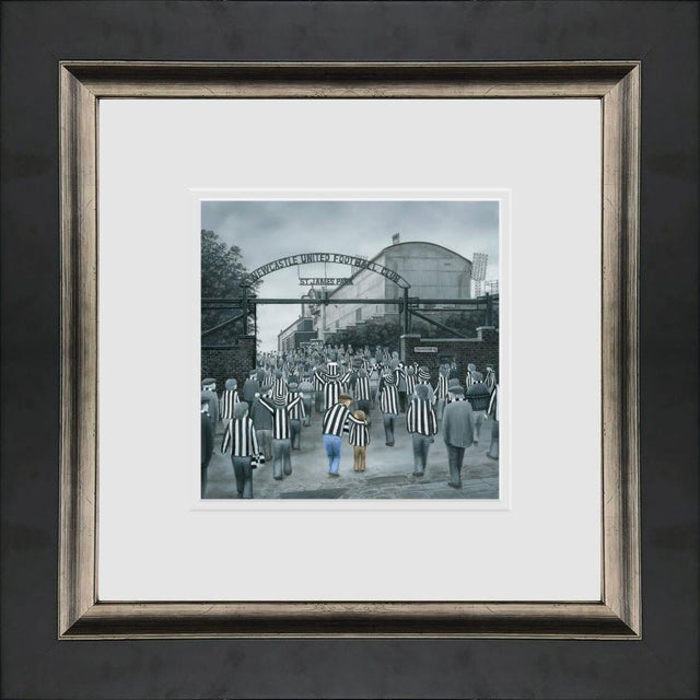 here goes son framed paper print by artist leigh lambert