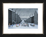 hold onto your hats framed paper print by artist leigh lambert