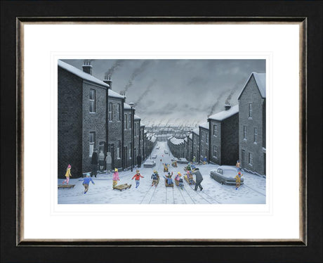 hold onto your hats framed paper print by artist leigh lambert