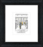 home for christmas sketch framed print by artist leigh lambert