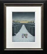 home james framed paper print by artist leigh lambert