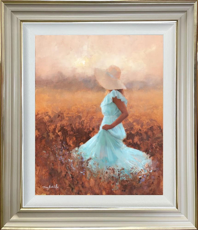 hunters moon framed print by artist tony hinchliffe