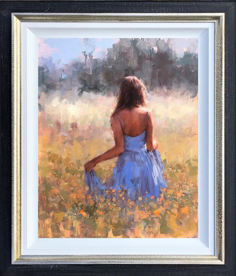 if freedom was a colour framed original by artist tony hinchliffe