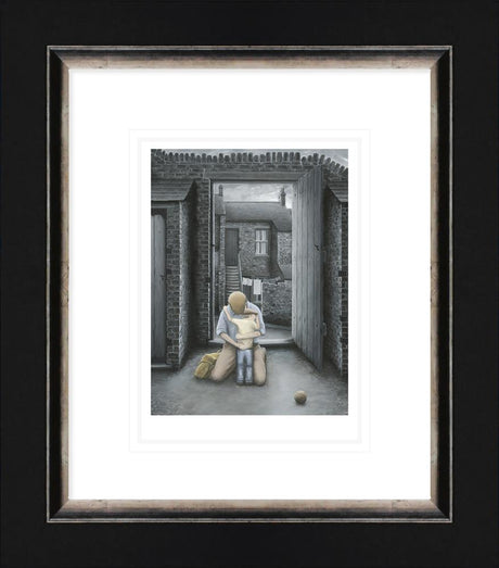 im all yours now son framed paper print by artist leigh lambert