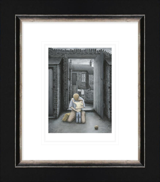 im all yours now son framed paper print by artist leigh lambert